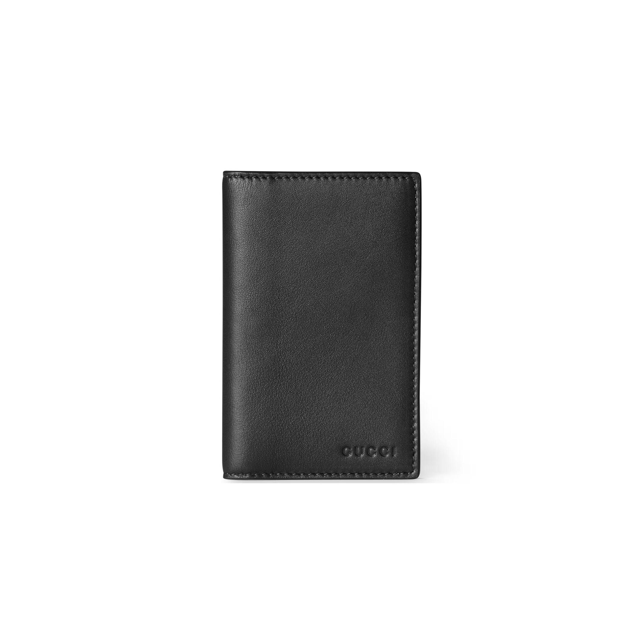 Gvc*1 gg emblem bi-fold embossed card case 818953 (15*12cm)